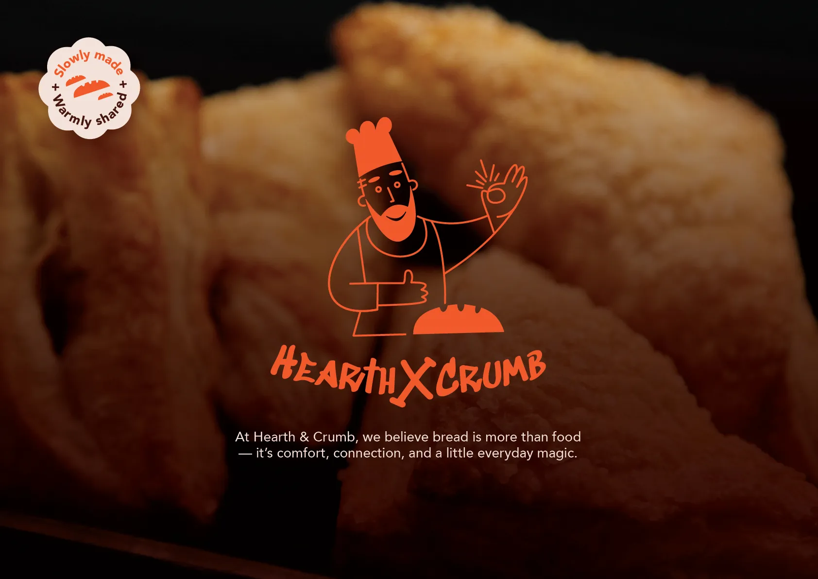 Hearth & Bread Logo Design