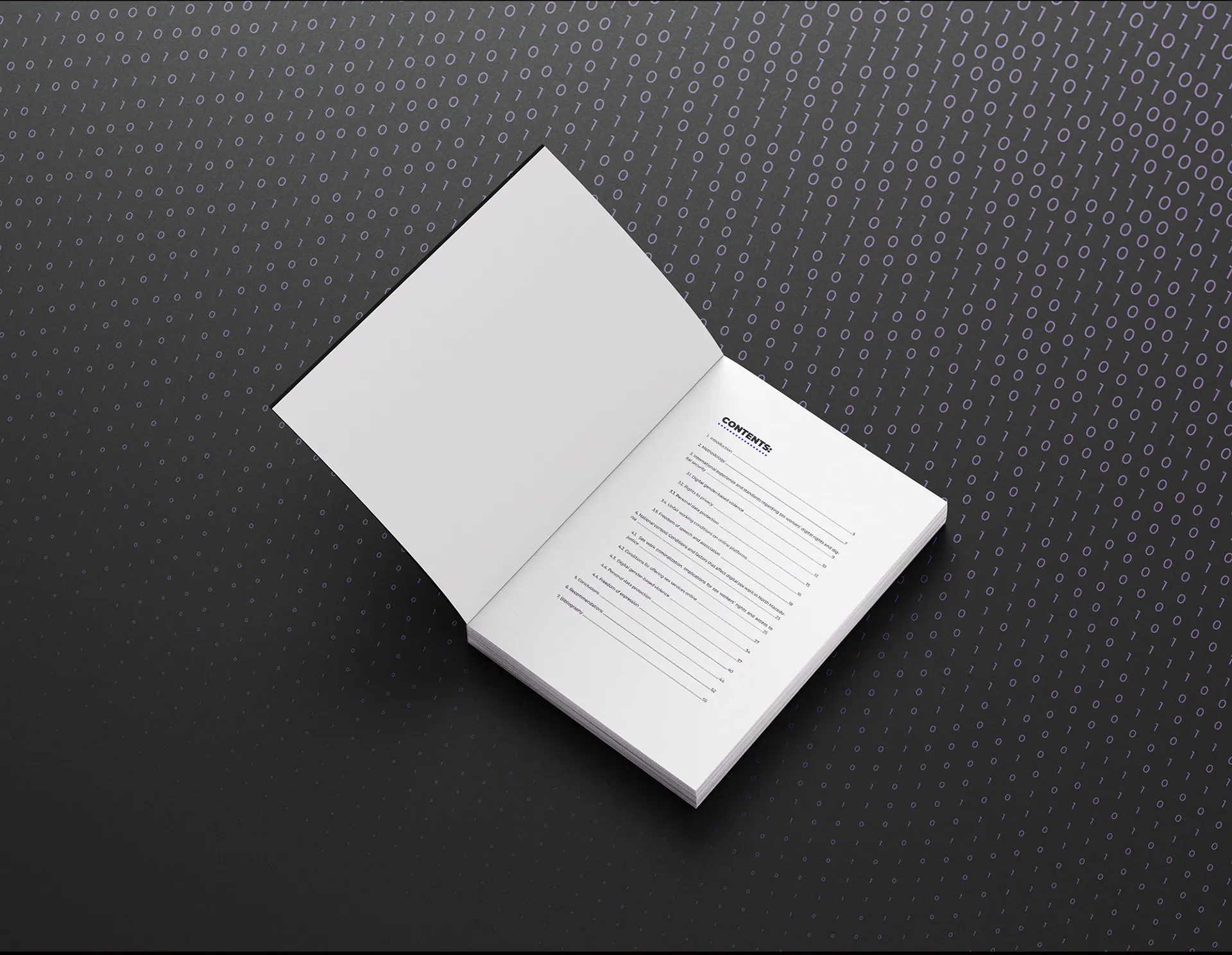 Research report cover design 2